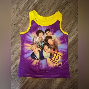 One Direction purple and yellow